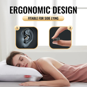 Coupon <span class=keywords><strong>de</strong></span> réduction MD558 – Petits écouteurs Bluetooth intelligents pour le sommeil, parfaits pour l'avion et le métro, mini écouteurs TWS sans fil pour dormir sur le côté - Product Image 2