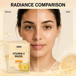 Mascarilla <span class=keywords><strong>Facial</strong></span> Blanqueadora con Vitamina C al por Mayor, <span class=keywords><strong>Precio</strong></span> de Proveedor, Antioxidante, Iluminadora, Reduce <span class=keywords><strong>Manchas</strong></span> Oscuras, Hidratante - Product Image 6