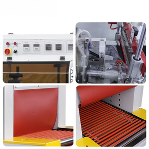 Machine de scellage et de découpe automatique AMSK en gros, tunnel de rétraction thermique à circulation d'air, pour <span class=keywords><strong>film</strong></span> d'emballage, tabac et produits chimiques - Product Image 6
