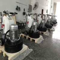 Meuleuse industrielle pour sols ASL750-T9 29,5 pouces 11KW à inverseur pour une finition lisse