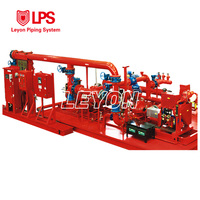 Paket Pompa Kebakaran Leyon NFPA 20 Skid Mounted Diesel Electric Drive FM UL FIRE PUMPS