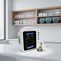 Moniteur de signes vitaux des animaux haute précision pour USI/UCU, moniteur vétérinaire multiparamétrique portable prêt à être expédié