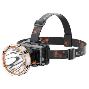 Linterna frontal LED CITICITY con sensor, 3 modos ajustables, larga duración, recargable por USB con indicador de energía para el hogar y exteriores - Product Image 1