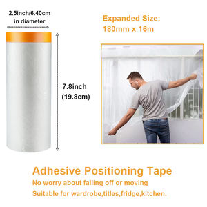 YOUJIANG متوفر بغشاء لاصق بلاستيكي ناعم مسجل مسبقًا مقاوم للرطوبة حماية للرسم - Product Image 3