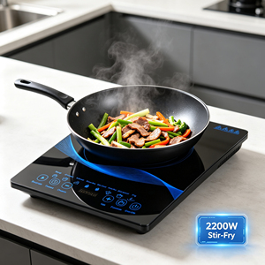 Placa <span class=keywords><strong>de</strong></span> Inducción Eléctrica <span class=keywords><strong>de</strong></span> Alta Calidad y Bajo Precio, 2200W, Duradera, Cocina <span class=keywords><strong>de</strong></span> Inducción, Hornilla Eléctrica - Product Image 6