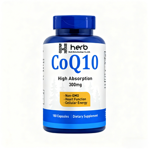 Complément alimentaire Coenzyme Q10 en poudre en vrac, capsules molles CoQ-10 pour adultes, marque privée ODM/OEM - Product Image 1