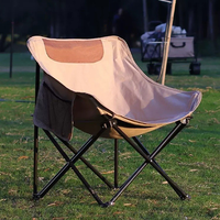 Table de camping pliable et robuste, légère, avec repose-pieds et ensemble de chaises lune, vente chaude en gros direct usine
