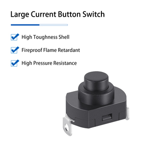 Small Household Appliance Self Locking Reset <strong>Switch</strong> 1NO Combination 250V 10A Steam <strong>Push</strong> Button <strong>Switch</strong> Heater <strong>Power</strong> <strong>Switch</strong> - Product Image 2