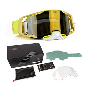 Gafas de Ciclismo de Silicona Listas para Usar, Polarizadas, Resistentes al Viento, Gafas de Motociclismo para Exteriores, Color Dorado <span class=keywords><strong>Arena</strong></span> y Verde, Lentes Deportivas - Product Image 3