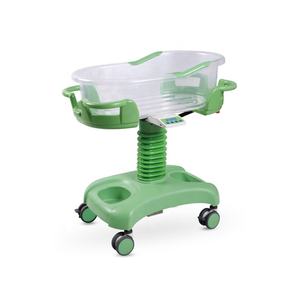 Лидер продаж, роскошная медицинская Мобильная кровать из АБС-пластика для новорожденных, детская кровать для младенцев с матрасом - Product Image 3