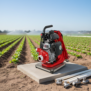 Bomba de Agua a Gasolina JBQ5.0/2 de 2HP y 4 Tiempos, Cabezal Máximo de 102m, Bomba Centrífuga Portátil para Riego Agrícola y Pulverización de Jardines - Product Image 1