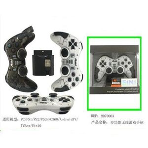 คอนโทรลเลอร์เกมไร้สายอเนกประสงค์สำหรับพีซี พีเอส1 พีเอส2 พีซี360 แอนดรอยด์ทีวี ทีวีบ็อกซ์ วิน10 - Product Image 1