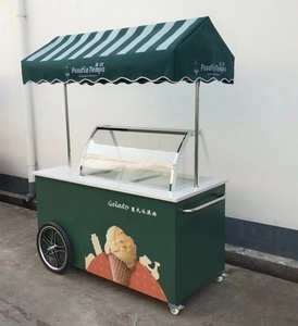 Robuster Handwagen für Gelato und Eiscreme mit Spüle und Kühlplatte - Product Image 5