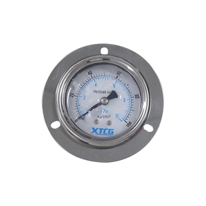 Manomètre axial, manomètre résistant aux chocs YN-60ZT, 100KG/MPA, filetage 1/4, manomètre hydraulique. - Product Image 5