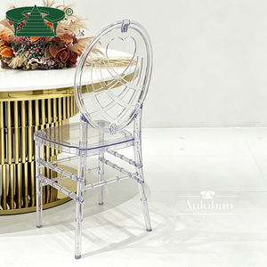 Pc Resin Transparent Acrylic Crystal <b>Chair</b> <b>Stackable</b> clear <b>Chairs</b> for Wedding and Event - Product Image 3