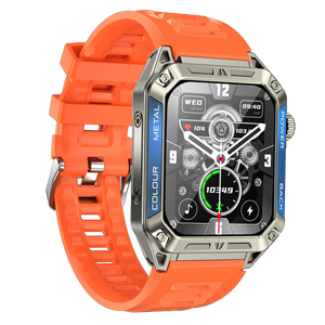 Reloj Inteligente <span class=keywords><strong>A33</strong></span> con Pantalla AMOLED de 1.91 Pulgadas, Llamadas por Bluetooth, Monitor de Frecuencia Cardíaca, Batería de 380 mAh, Resistente al Agua IP68, Android, Multi-puerto para Exteriores - Product Image 3