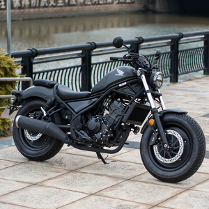 Vỏ bảo vệ trục bánh xe máy bằng nhôm anodic đen mờ cho REBEL CM300 - Product Image 5