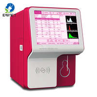 EUR VET Equipo Veterinario, Analizador de Hematología Automático de 5 Partes, Máquina de Hematología, Analizador Automático de Bioquímica
