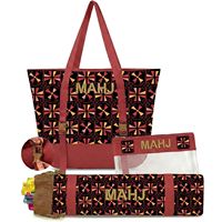 Ensemble de sacs de rangement multicolores pour Mahjong, sacs de transport pour les jetons de Mahjong, accessoires de jeu