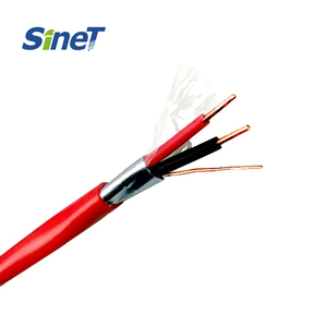 <span class=keywords><strong>SINET</strong></span> Precio más barato 2 Core 4 Core 1,5mm 2,5mm cable de control de alarma contra incendios para sistema de alarma contra incendios - Product Image 2