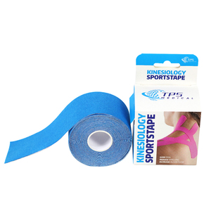 เทปคิเนซิโอโลยีผ้าฝ้ายสีเหลือง รุ่น JRT-17 ยี่ห้อ OEM โลโก้สั่งทำได้ ขนาด 2.5 ซม./5 ซม./10 ซม. กว้าง 5 เมตร กันน้ำ สำหรับการแพทย์ - Product Image 1