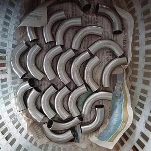 1.<span class=keywords><strong>5d</strong></span> 3A SMS DIN vệ sinh thép không gỉ 304/316L cấp thực phẩm khuỷu tay dài 90 độ kéo dài uốn cong phụ kiện đường ống đánh bóng - Product Image 6