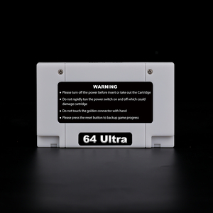 ตลับเกม <span class=keywords><strong>Super</strong></span> 64 DIY 340 in 1 พร้อมไฟ LED สำหรับเครื่องเล่นเกม N64 รองรับระบบ NTSC และ PAL - Product Image 6