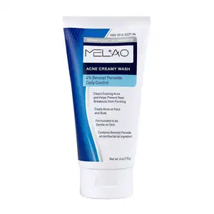 Marque privée blanchissant hydratant Anti acné acide aminé pores nettoyage en profondeur lavage du visage nettoyant pour le visage nettoyant pour le visage