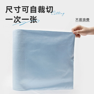 Chiffon de nettoyage pour vitres en microfibre épaisse, déchirable à la main, multicolore, en rouleau, pour le nettoyage des fenêtres de cuisine - Product Image 3
