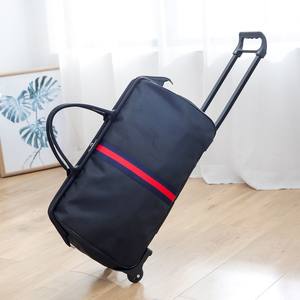 <span class=keywords><strong>Yemu</strong></span> – sac de tige de traction pliable en tissu oxford de grande capacité, logo personnalisé, avec roues, pas cher - Product Image 4