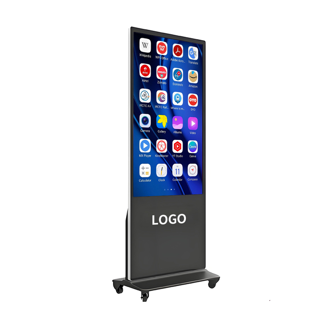 Android Digital Signage Advertising Player with Animation & Wayfinding LCD Display Cloud-Based CMS Standalone Floor Mount