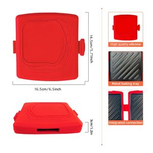 Utensilios de Cocina que Ahorran Tiempo, Máquina <span class=keywords><strong>para</strong></span> Hacer Snacks, Prensa <span class=keywords><strong>para</strong></span> Panini, Tostadora Multifuncional Desmontable, Parrilla <span class=keywords><strong>para</strong></span> <span class=keywords><strong>Microondas</strong></span>, Máquina <span class=keywords><strong>para</strong></span> Hacer Sándwiches y Tostadas - Product Image 3