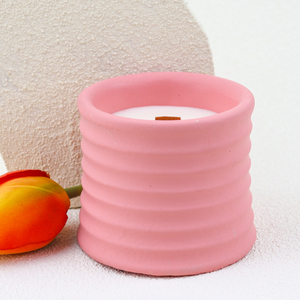 <span class=keywords><strong>Bougie</strong></span> parfumée artisanale en cire de soja naturelle sans fumée de style rétro minimaliste pour la décoration de la maison et le massage - Product Image 6
