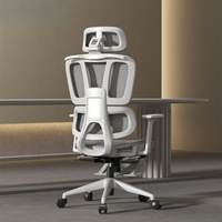 Chaise de bureau ergonomique à roulettes avec support de jambe et dossier réglable pour la maison, idéale pour le gaming - Meilleure vente