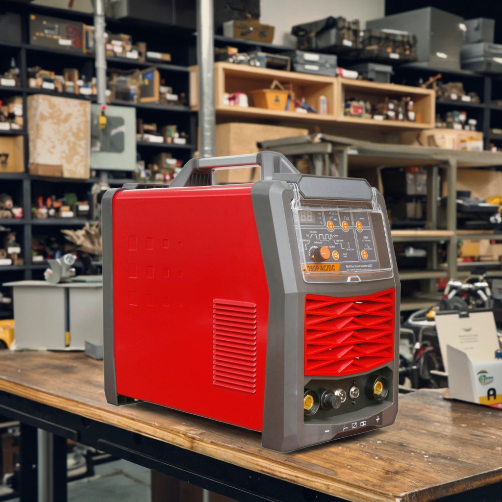 Горячая продажа Kindarc TIG250P AC & DC инвертор TIG сварочный аппарат IGBT Малый размер из нержавеющей сталиTIG сварочный аппарат