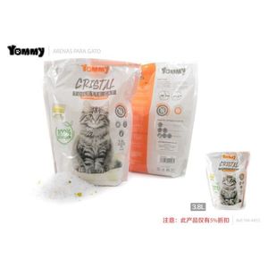 Litière pour chat Yommy Cristal 3,8L, agglomérante, pour chats - Product Image 2