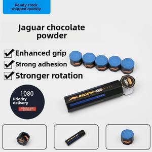 <span class=keywords><strong>Craie</strong></span> de billard authentique PREDATOR Jaguar, 5 pièces par boîte, bleu piscine, huileuse - Product Image 5