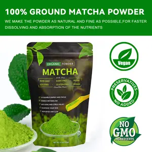 2023 नई उत्पाद गर्म बेचने जैविक Matcha हरी चाय पाउडर औपचारिक थोक