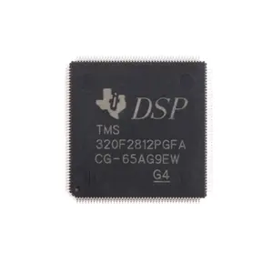 TMS320F2812PGFA TMS320F2812 novo original Digital Signal Processadores & Controladores 32Bit 150MHz 256KB Flash IC LQFP176