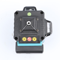 Niveau laser autonivelant TRILUSI DSH 4D à lumière verte, 5 points, ligne de 2 mm, qualité DIY et industrielle, alimenté par batterie, ensemble avec garantie d'un an