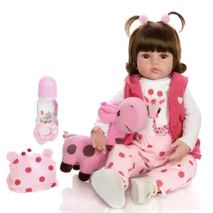 Ultimi giocattoli 60 cm Cute Girl New Newborn Realistic Baby Dolls