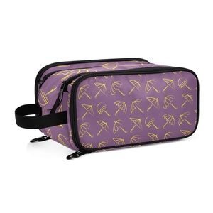New Arrival Makeup <b>Bag</b> Double Layer Large Cosmetic Organizer <b>Bag</b> Travel <b>Accessories</b> Toiletry <b>Bag</b> Customs logo - Product Image 1
