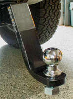 Attelage de remorque de style australien, s'adapte à une boule de 70 mm, attelage de remorque forgé, support de boule d'attelage de remorque de 6 pouces, attelage de remorque de 4500 kg