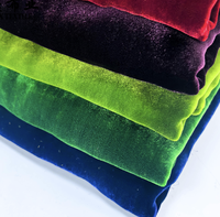 1 Yard de velours coréen de haute qualité 300 g/m², 94 % polyester, 6 % élasthanne, pour vêtements et fournitures de décoration intérieure
