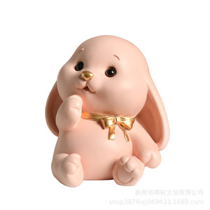 Hucha de vaca de dibujos animados, caja de dinero de resina plástica para niños, regalo, decoración del hogar - Product Image 5