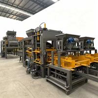 Presse hydraulique lourde entièrement automatique QT8-15 pour blocs de ciment et briques en cendres volantes, alimentation électrique pour la fabrication de matériaux de construction