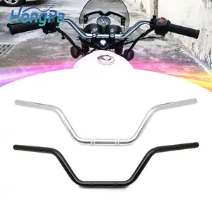 Honda suzuki kawasaki ktm cafe racer için 22MM evrensel motosiklet direksiyon gidon