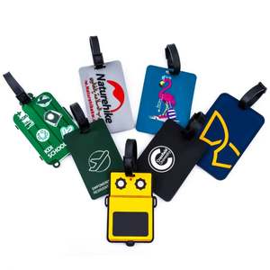 Logotipo personalizado Pvc suave 2025 Popular Pvc crucero equipaje etiqueta maleta con equipaje de viaje silicona suave impermeable Pvc etiqueta de equipaje - Product Image 5