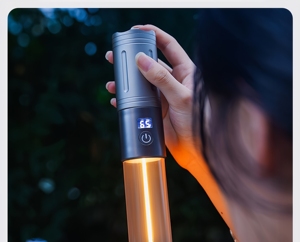 Yumuşak COB taktik LED el feneri şarj edilebilir 5 modu zumlanabilir kamp güç banka Tripod için su geçirmez ayarlanabilir parlaklık - Product Image 3