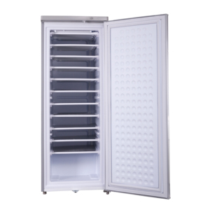 Bloc de glace vertical 198L DC 24V 11 couches/7 couches panneau solaire commercial batterie gel 70kg par 24 heures bricolage fabrication de glace solaire - Product Image 1